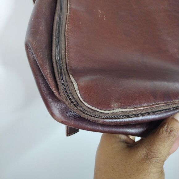 Volare Brown Leather Backpack Distressed Queros Made In Columbia